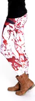 cosey - Halloween-Line Leggings (Einheitsgröße) - Design Blutflecke