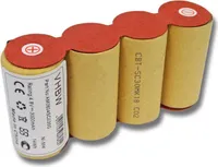 NiMH baterie - 3000mAh (4,8V) pro domácí roboty s elektrickým koštětem, jako je Kärcher ABS-K55, BF9900