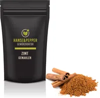 1kg  Ceylon Zimt gemahlen echter Ceylon Zimtpulver natürlich vom Hanse&Pepper Gewürze