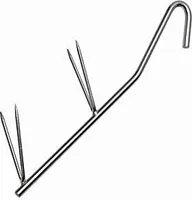 5 Räucherhaken V-Räucherhaken 17cm