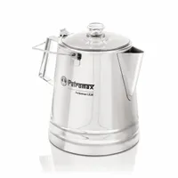 Petromax Perkolator per-28-le - Kaffee Tee Kanne - 4,2l - Edelstahl - silber