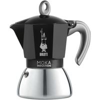 Bialetti kanvica na espresso New Moka induction 6 šálok čierna