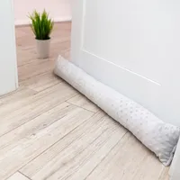 Vankúš na okno alebo bočné spanie 100 cm - Dekoračný vankúš Vankúš na bočné spanie Tesnenie na okno Rohožka na dvere Vankúš na dvere a okno Windstopper Minky Svetlo sivá