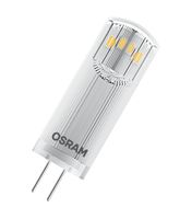 OSRAM BASE LED PIN, żarówka z trzonkiem G4, 1,80W, zamiennik żarówki 20W, przezroczysta, ciepła biel (2700K), 3-pak