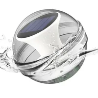 Solar Schwimmleuchte LED – Schwimmende Poolbeleuchtung mit RGB/Warm-/Kaltweiß – Für Garten, Teich & Schwimmbad