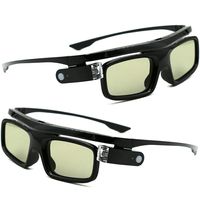 3D-Brille 1800 Projektor 3D Active Shutterbrille Shutter Wiederaufladbare für alle 3D-Projektoren