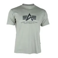Alpha Industries T-Shirt Logo Patch 100501 olive L