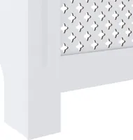 vidaXL MDF radiátorová lišta bílá 78 cm