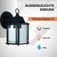 Ledvance Außenleuchte Endura Classic schwarz