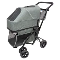Duvoplus Pet Buggy Deluxe 79x46x99 cm sivá