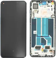 OEM - AMOLED Display Touchscreen Bildschirm Rahmen  Sierra Grau für OnePlus Nord 2 / 2T 5G & Werkzeug