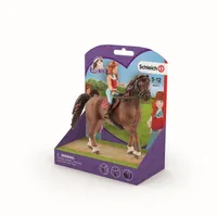 Schleich Horse Club Mädchen 1 & Quarter Horse Wallach