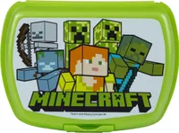 ASTRA Lunchbox Sandwich Box Pausendose Brotdose MINECRAFT leicht bunt Kinder Jungen