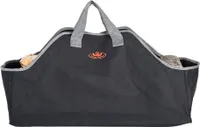 Rivanto® Kaminholz-Tragetasche L 39,5 x B 59 x H 38,5 cm schwarz