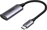 Adaptér Ugreen USB typu C - HDMI 2.0 4K@60 Hz Thunderbolt 3 do MacBooku / PC šedý (70444)