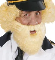 Blonder Kapitän-Vollbart