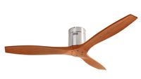 Energeticky úsporný stropní ventilátor s dálkovým ovládáním Stem wood dark 137 cm