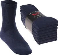 MT Damen und Herren Sport- und Freizeitsocken (8 Paar) Tennissocken - Jeansblau 47-50