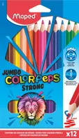 maped COLOR'PEPS STRONG Jumbo Buntstifte farbsortiert, 12 St.