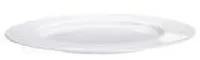 Essteller mit Fahne Durchmesser 28 cm