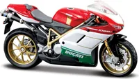 Maisto 39300 - Modellmotorrad - Ducati 1098 Tricolore (rot-weiß-grün, Maßstab 1:18)