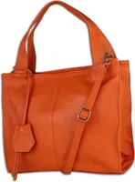 Toscanto Handbags , Shopper orange Leder OTT155SO