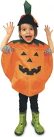 Roztomilé dýňové pončo pro děti Halloween kostým černá-oranžová-zelená