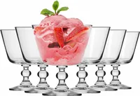 KROSNO Krista Eisbecher, 6er-Set, 480 ml