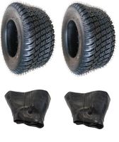 2x Schlauch + 2x 18x8.50-8 Reifen WAVE Rasenreifen Rasenmäherreifen Reifen für Rasentraktor und Aufsitzmäher 18 x 8.50-8 18x8.5-8 18 x 8.5-8 Reifenmantel Mantel