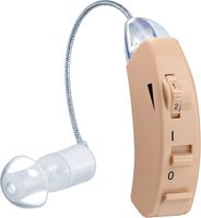Beurer HA 50 Hörhilfe, Rauscharme Wiedergabe und Verstärkung aller Geräusche, ergonomische Passform und drei Aufsätze für den Gehörgang