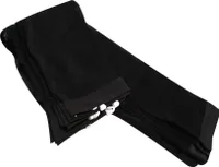 Pavillon Moskito Netz 2er Set je 6x2m schwarz Fliegen Gitter