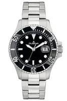Dugena Herren Uhr 4460775 Diver Edelstahl