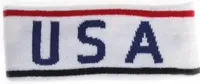 Stirnband USA Weiß