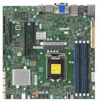Supermicro Motherboard X11SCZ-F bulk - Mainboard - Intel Sockel 1151 (Core i)