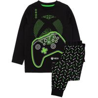 Xbox - Schlafanzug für Jungen NS6490 (152) (Schwarz/Grün)