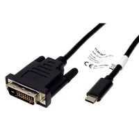 ROLINE Kabel USB C(M) -> DVI-D(M), 2m (11.04.5831)