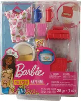 Barbie Cooking & Baking Accessory Pack With Popcorn-Themed Pieces Including T-Shirt For Doll