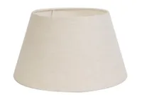 Light & Living Lampenschirm drum 40-30-22 cm LIVIGNO ei weiss