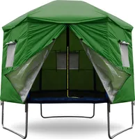 Aga Stan na trampolínu 305 cm (10 ft) Tmavě zelený