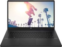 HP Laptop | 17,3 Zoll HD+ | Intel N4120 4 x 2,60 GHz | 8 GB DDR4 RAM | 256 GB SSD | Windows 11 Pro, Schwarz
