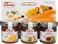 Senfsaucen Trio Feigensenf Birnensenf Orangensenf 150g (3x50g) von Lazzaris