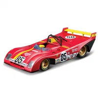 Ferrari 312 P 1972 85 rot 1:43 BBURAGO