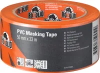 ROXOLID PVC Masking Tape Abdeckband Putzband Orange 50 mm x 33 m