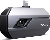 TOPDON TC002 Wärmebildkamera, 256x192 IR-Auflösung, 40mk Wärmeempfindlichkeit, Für iPhones & iPads