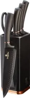 Berlinger Haus zestaw noży 7 elementów Black Rose Gold BH2422