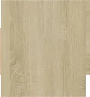 vidaXL Šatníková skriňa Sonoma Dub 70x32,5x35 cm odvodený výrobok z dreva