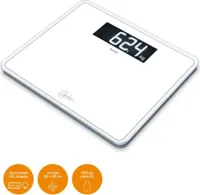 Beurer Elektronische Waage Display XXL 200KG WEISSES GLAS