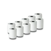 Qoltec 51900 Thermorolle 57 x 27 | 55g/m2 | 10 Stück | BPA frei