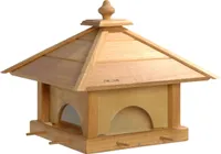 Luxus-Vogelhaus "4 Schubladen", Eiche