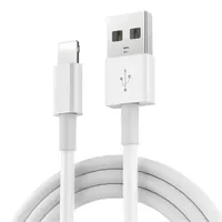 Schnellladekabel/Datenkabel USB A für Apple 1 m passend für Apple iPhone/iPad/iPod 5 / 6 / 7 / 8 / X / Xr / Xs / 11 / 12 / 13 / 14 / Pro / Max / Mini
